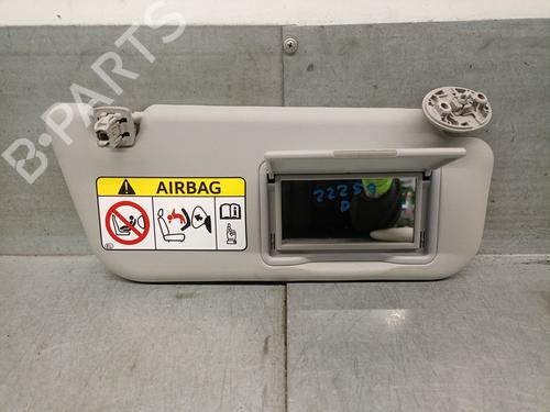 Used Right sun visor TOYOTA YARIS (_P13_) 1.5 Hybrid (NHP130_) (101 hp) 25238522
