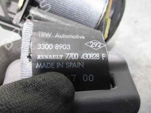 Rear left seatbelt RENAULT MEGANE I (BA0/1_) 1.4 16V (BA0D, BA1H, BA0W, BA10) | BP7445269I29 