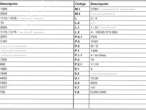 Left sun visor PEUGEOT PARTNER Box Body/MPV (K9) 1.5 BlueHDi 100 | BP12132055I1  - Image 6