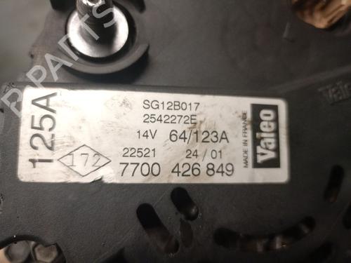 Alternator RENAULT LAGUNA II (BG0/1_) 1.9 dCi (BG08, BG0G) | BP28276440M7 
