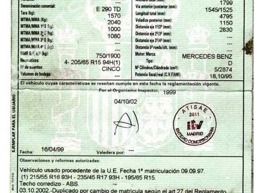 Rear differential MERCEDES-BENZ E-CLASS (W210) E 290 Turbo-D (210.017) | BP8147796M24 