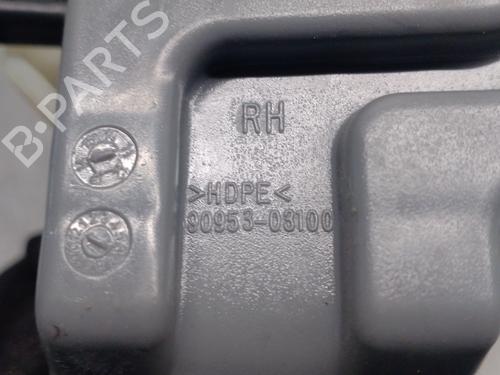 Rear right exterior door handle HYUNDAI ELANTRA V Saloon (MD, UD) 1.6 | BP32166731C130 