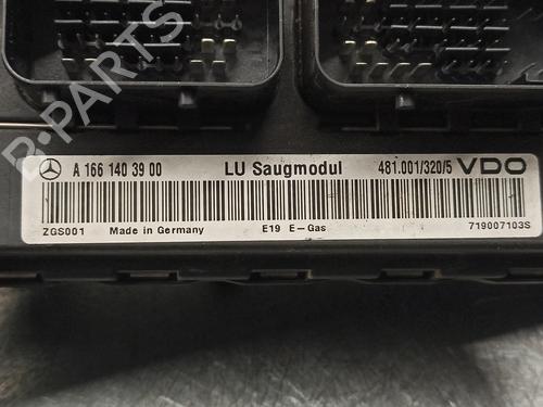 Engine control unit (ECU) MERCEDES-BENZ A-CLASS (W168) A 190 (168.032, 168.132) | BP11087031M57 