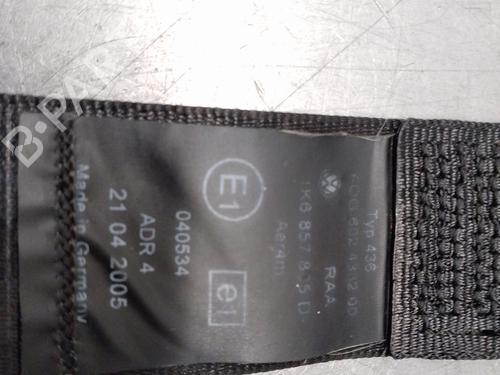 Rear left seatbelt VW GOLF V (1K1) 1.4 16V | BP12680660I29 