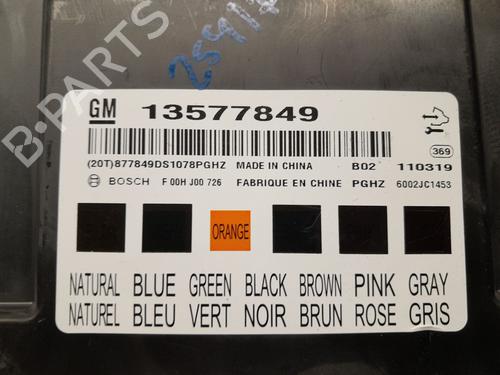 Electronic module CHEVROLET ORLANDO (J309) 1.8 | BP37033569M83 - Image 4