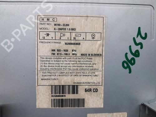 Radio HYUNDAI i30 (FD) 1.6 CRDi | BP37415542E6 - Image 5
