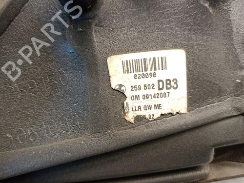 Right mirror OPEL ASTRA G Hatchback (T98) 1.6 (F08, F48) | BP27726304C27 