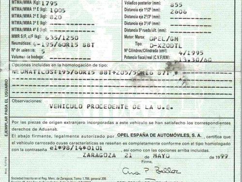 Motor OPEL ASTRA G Hatchback (T98) 2.0 DI (F08, F48) | BP29175142M1 