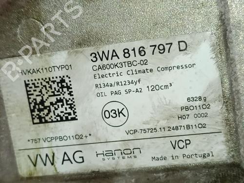 AC compressor VW GOLF VIII (CD1, DA1) 1.5 eHybrid | BP31926917M34 