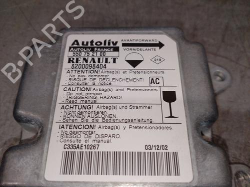 Airbag styreenhed RENAULT MASTER II Bus (JD) 2.8 dTI (JD0B, JD0F, JD1B, JD1F) | BP30965800M53