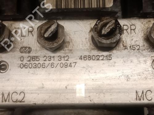 ABS pump FIAT PANDA (169_) 1.2 (169.AXB11, 169.AXB1A) | BP30615501M43 