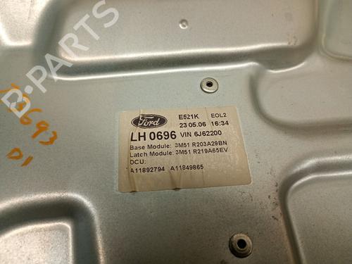 Front left window mechanism FORD FOCUS C-MAX (DM2) 1.8 TDCi | BP29421736C22 