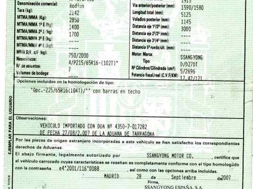 Electronic module SSANGYONG RODIUS I 2.7 Xdi | BP5335858M83 - Image 8
