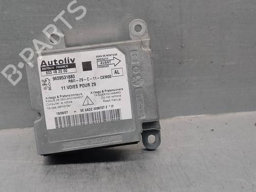 Airbag styreenhed PEUGEOT 407 (6D_) 2.7 HDi (6DUHZJ, 6DUHZF) (204 hp) 17099489