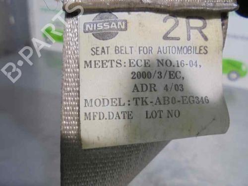Rear right seatbelt NISSAN X-TRAIL I (T30) 2.2 dCi 4x4 | BP7444844I28 