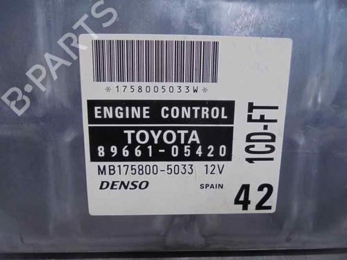 Engine control unit (ECU) TOYOTA AVENSIS (_T22_) 2.0 D-4D (CDT220_, CDT220R) | BP2108533M57 