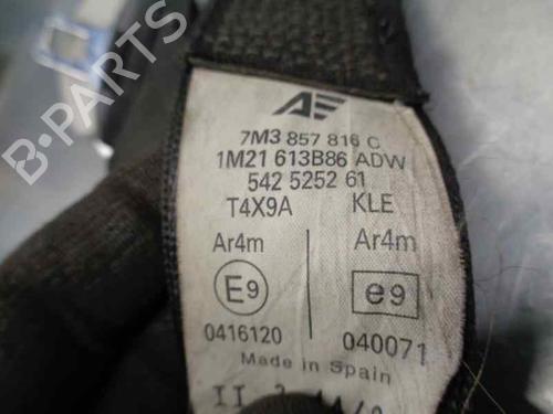 Rear right seatbelt SEAT ALHAMBRA (7V8, 7V9)  | BP8112247I28 