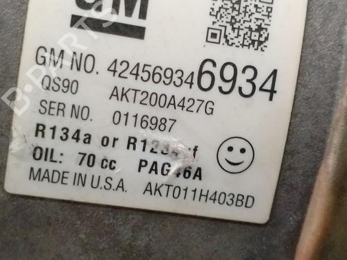 AC compressor OPEL MOKKA / MOKKA X (J13) 1.6 CDTI (_76) | BP37430497M34 - Image 4