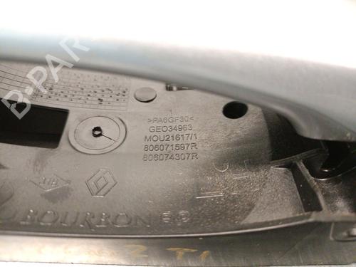 Rear left exterior door handle RENAULT KADJAR (HA_, HL_) 1.3 TCe 140 (HLNB, HLN1) | BP25432841C130 