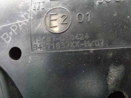 Right mirror PEUGEOT 406 (8B) 1.9 TD | BP4653662C27 