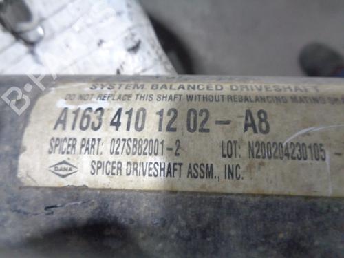 Driveshaft MERCEDES-BENZ M-CLASS (W163) ML 400 CDI (163.128) | BP13033158M37 
