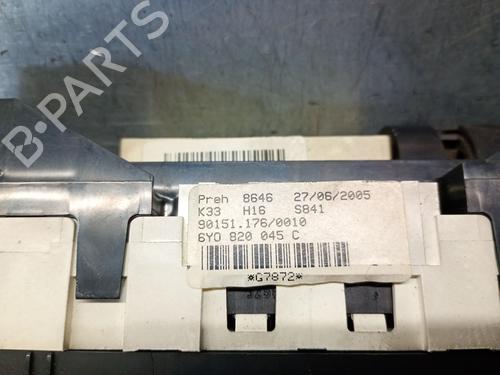 Climate control SKODA FABIA I (6Y2) 1.4 TDI | BP26001290I5 