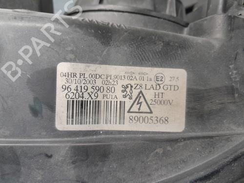 Left headlight PEUGEOT 607 (9D, 9U) 3.0 V6 24V | BP36429830C28  - Image 6