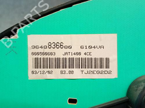 Instrument cluster PEUGEOT 206 Hatchback (2A/C) 1.4 i | BP28381211C47 