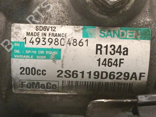 AC compressor FORD FIESTA V (JH_, JD_) 1.4 TDCi | BP21577783M34 