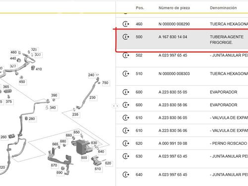 AC pipe MERCEDES-BENZ GLE Coupe (C167) GLE 350 de 4-matic (167.306) | BP34350907M126  - Image 6