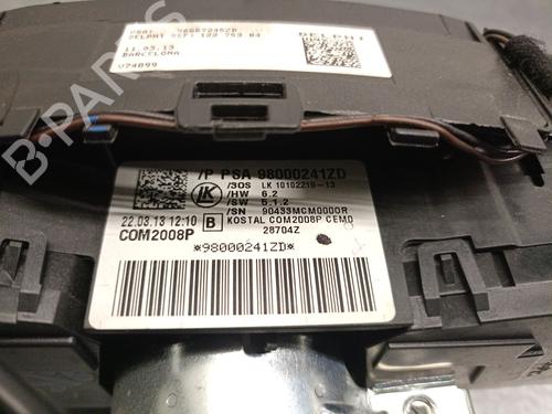 Headlight switch PEUGEOT 508 I (8D_) 1.6 HDi | BP22721437I24 