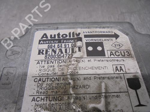 Kollisjonspute styreenhet RENAULT KANGOO (KC0/1_) D 65 1.9 (KC0E, KC02, KC0J, KC0N) | BP16686832M53 