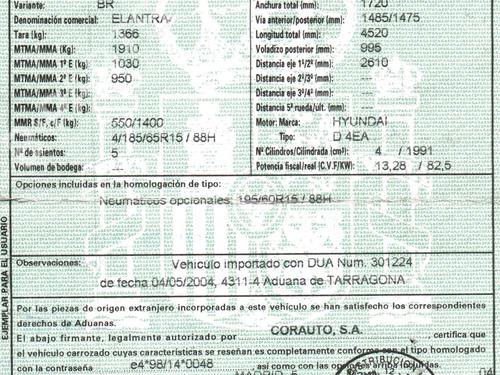 ECU airbags HYUNDAI ELANTRA III (XD) 2.0 CRDi | BP10135343M53 