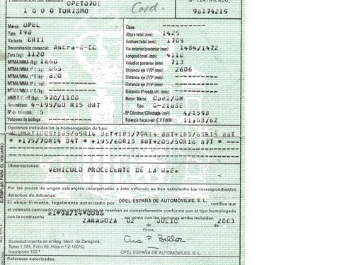 Gearbox OPEL ASTRA G Hatchback (T98) 1.6 (F08, F48) | BP9809959M3 