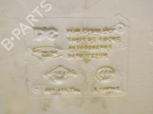 Rear parcel shelf SMART FORFOUR Hatchback (453) electric drive (453.091) | BP29457170C85 