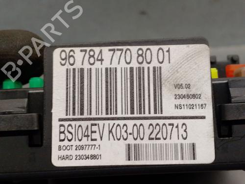 Fuse box CITROËN BERLINGO Box Body/MPV (B9) 1.6 HDi 90 | BP32068045E1 - Image 3