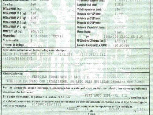 Andre FIAT PANDA (169_) 1.2 (169.AXB11, 169.AXB1A) | BP36755387O1 - Image 6