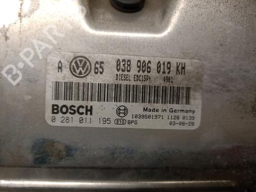 Engine control unit (ECU) VW GOLF IV (1J1) 1.9 TDI | BP28805342M57