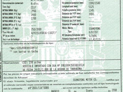 Heater resistor SSANGYONG RODIUS I 2.7 Xdi | BP15260739M108 - Image 5