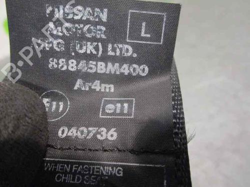 Rear left seatbelt NISSAN ALMERA II Hatchback (N16) 2.2 Di | BP7445297I29 