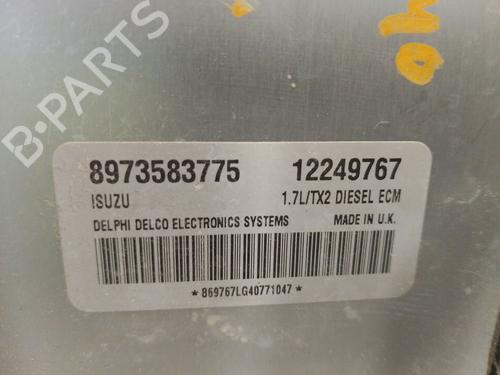 Engine control unit (ECU) OPEL COMBO Box Body/MPV 1.7 DI 16V | BP31161195M57