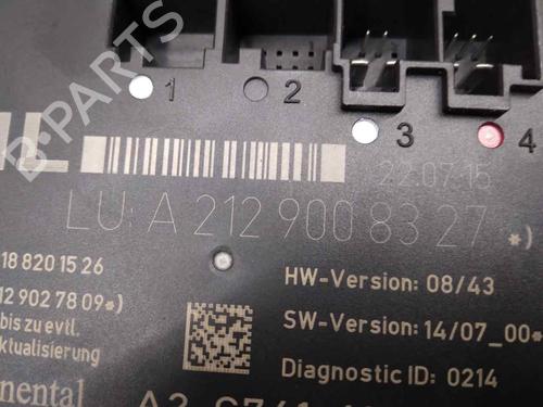 Electronic module MERCEDES-BENZ E-CLASS (W212)  | BP10955989M83 
