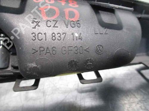 Front right interior door handle VW PASSAT B6 (3C2) 2.0 TDI 16V | BP3217488I14 