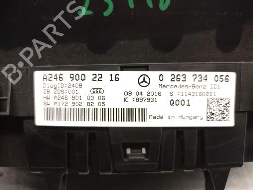 Instrument cluster MERCEDES-BENZ B-CLASS Sports Tourer (W246, W242) B 180 CDI / d (246.212) | BP28481089C47