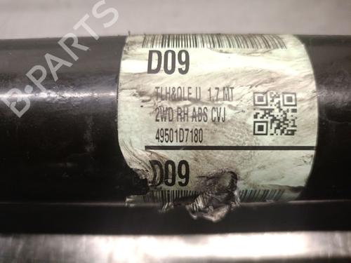 Right front driveshaft HYUNDAI TUCSON (TL, TLE) 1.7 CRDi | BP29705084M39 