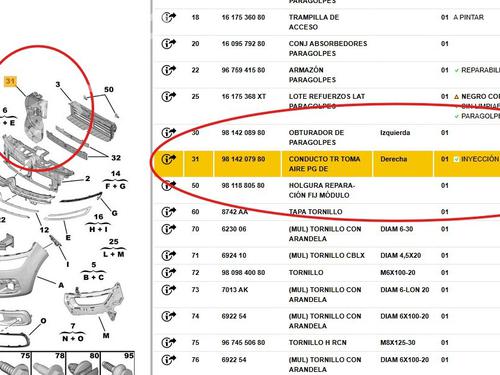 Front slam panel CITROËN C4 Grand Picasso II (DA_, DE_) 1.6 BlueHDi 120 | BP28599714C72 