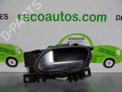 Used Front left interior door handle PEUGEOT 208 I (CA_, CC_) 1.4 HDi (68 hp) 3214812