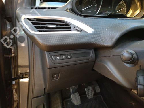 Left sun visor PEUGEOT 2008 I (CU_) 1.2 THP 110 / PureTech 110 | BP29009015I1 - Image 13