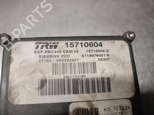 ABS pump PEUGEOT 407 (6D_) 2.0 HDi 135 (6DRHRH, 6DRHRE, 6DRHRG, 6DRHRJ) | BP30336918M43