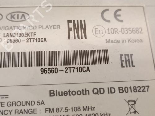 Radio KIA OPTIMA (FSGDS6B) 1.7 CRDi | BP30383779E6 - Image 6